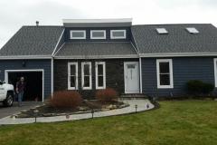 GAF 50 Year American Harvest roof: Nantucket Morning King Classic: Slate