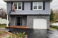 KingWall Siding: Nantucket Elorado Stacked Stone: Silver Lining Simonton 9800 Windows