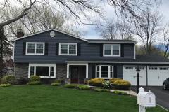 GAF 50 year roof: Charcoal King Classic: Slate Exclusive Simonton 9800 windows