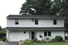 GAF HDZ shingle: Charcoal Exclusive Simonton 9800 Windows