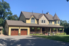 GAF american harvest shingle: saddlewood ranch