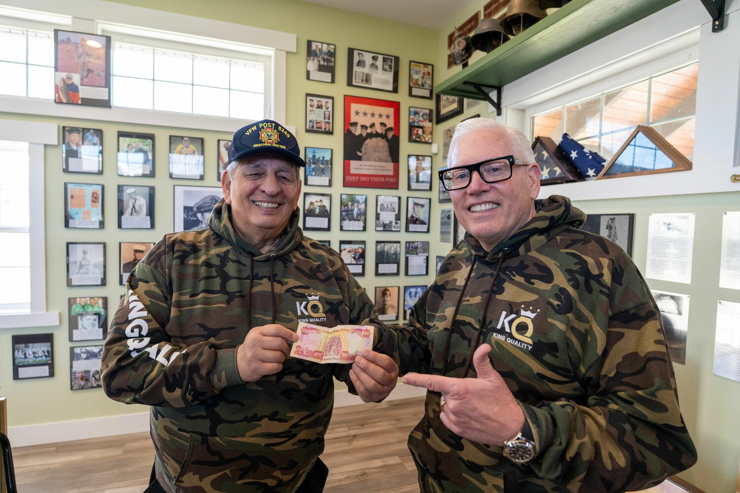 Contractor donates roof to veterans’ center